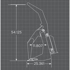 Loflin Fabrication Skid Steer Vertical Root Grapple — Image 2
