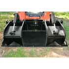Loflin Fabrication Skid Steer Xtra Heavy Duty Grapple Bucket — Main View