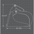 Loflin Fabrication Skid Steer Xtra Heavy Duty Grapple Bucket — Image 2